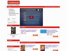 Tablet Screenshot of plurivalor.com